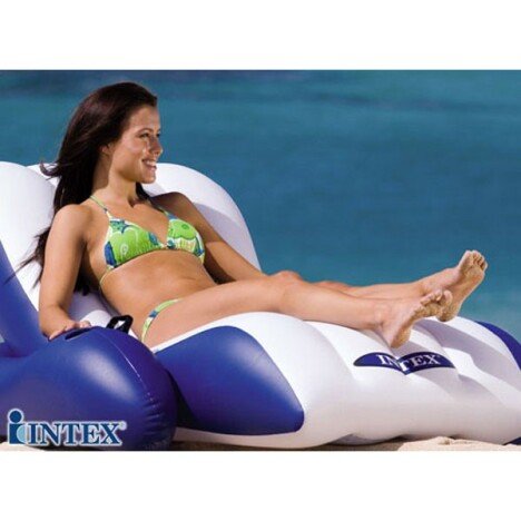 Sezlong gonflabil pentru piscina Intex